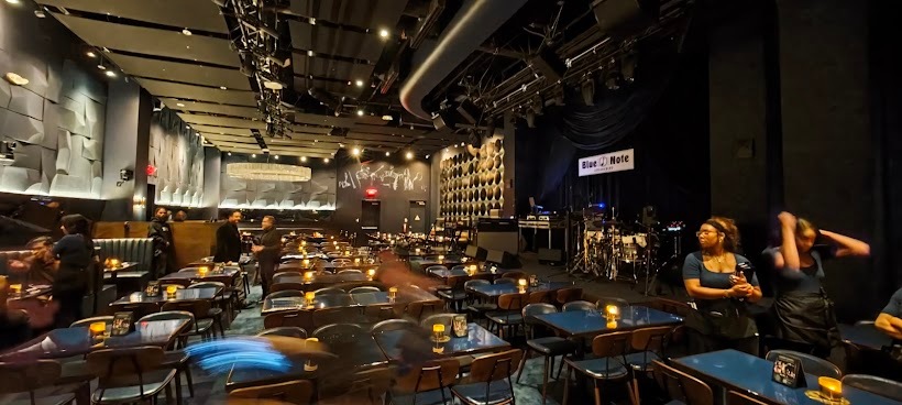 Blue Note Los Angeles sign at its Hollywood music venue